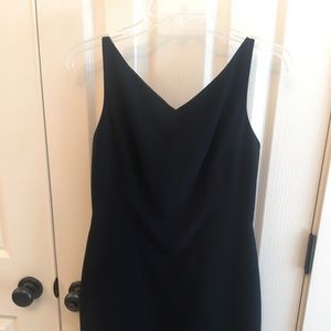 Black Ann Taylor v-neck dress